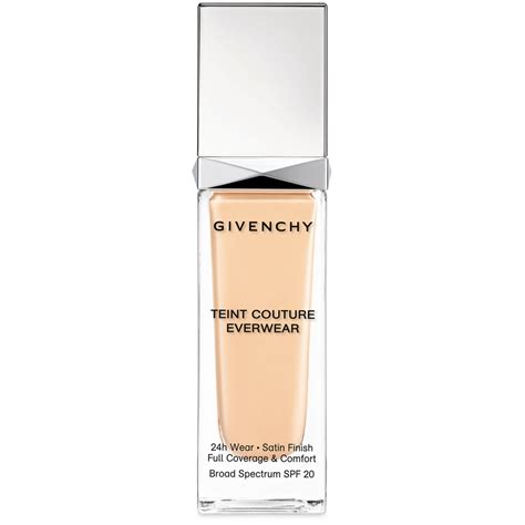 givenchy teint couture long-wearing fluid foundation|givenchy teint couture everwear foundation.